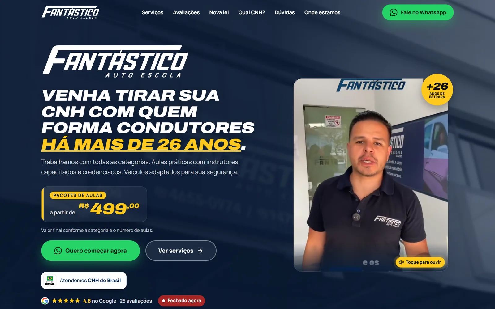Auto Escola Fantástico