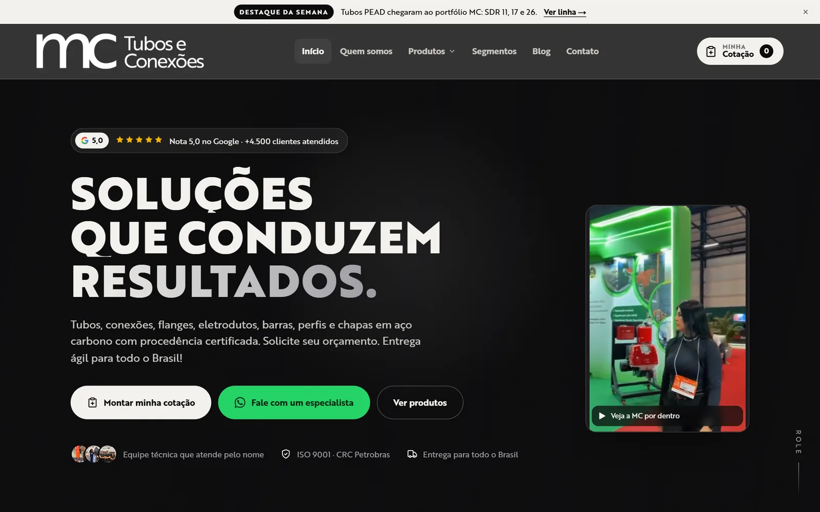 MC Tubos e Conexões